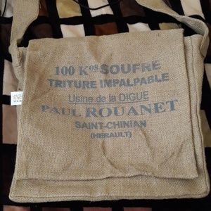 Jute unisex bag .15"*17"*5"